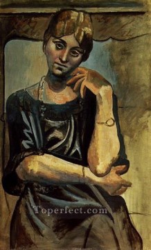Pablo Picasso Painting - Olga Kokhlova3 1917 Pablo Picasso